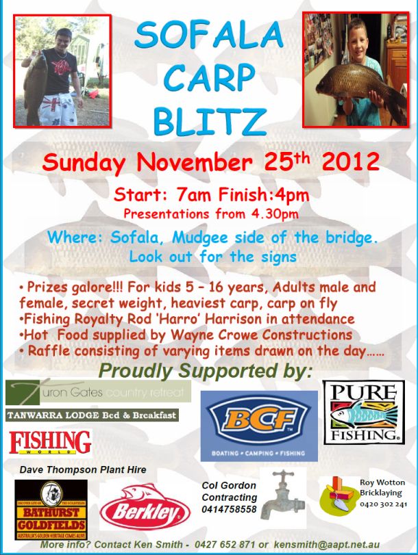 2012 Sofala Carp Blitz